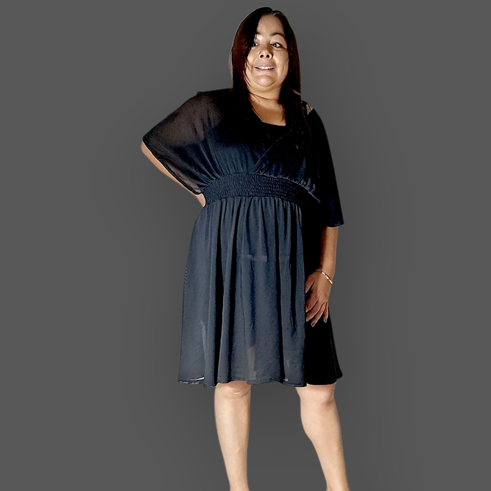 Torrid Black Midi Dress - Picture 4 of 14